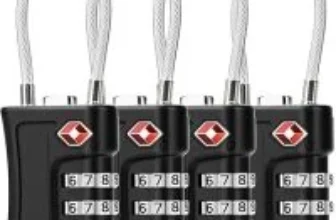 Ziyogift 3-Digit TSA Luggage Lock (4-Pack) for $9.49