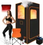 Zoolati 32″ x 32″ x 71″ 1200W Portable Steam Sauna Box Set for $98.99