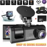 1080P HD Security Camera with 3 Lenses for Cars – Now $35.99