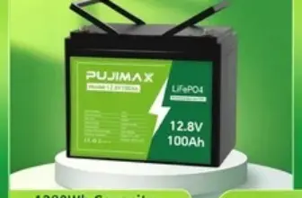 12V 100Ah LiFePO4 Lithium Battery with Built-in BMS – $109.59 ($219.18 Value)