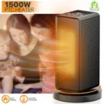 1500W Electric Space Heater with Adjustable Coil Heating Fan – New, $9.00 ($17.99 Value)
