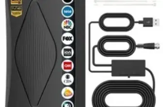 2025 TV Antenna for Smart TV – 2200+ Mile Long Range Reception – $32.84 ($56.86 Original)