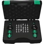 Wera 7440/41 Kraftform Torque Screwdriver Set – 26 Pieces for $189.80