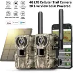 4G Solar Trail Camera with Live View for $39.99 – 50% Off