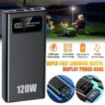 50000mAh 120W Portable Power Bank for Cell Phones – Now $26.99