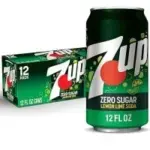 7-Up Zero Sugar Lemon Lime Soda 12-Can Pack for $4.75