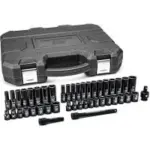 Gearwrench 44-Piece 3/8″ Drive Impact Socket Set (SAE/Metric) – $67.58