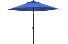 9ft Crank Open Push Tilt Patio Umbrella – $36.99 ($109.99 Original)