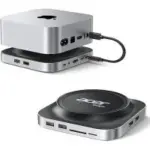 Acer Gadget Mac Mini M4 Dock & 8TB M.2 NVMe/SATA SSD Enclosure – $59.99 ($40 Off)
