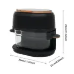 Touch Screen Air Fryer with Visible Baking Basket for $76.06