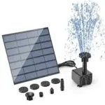 AISITIN DIY Solar Water Pump Kit w/ 6 Nozzles – $9.99
