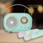 Aiwa Retro Wireless Karaoke Speaker with 2 Microphones – $14.88 at Walmart