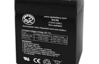 AJC Battery Compatible with E-Scooter 12V 4.5Ah Rechargeable Battery – New, Only $14.84 (45% Off)