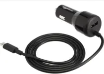 Amazon Basics 30W USB Car Charger with 18W PD USB-C Cable for $4.99