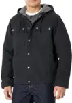 Amazon Basics Men’s Insulated Relaxed Fit Hooded Workwear Jacket for $15.99