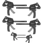 Amazon Basics 6-Piece Trigger Clamp Set (2x 4″, 4x 6″) – $15.73