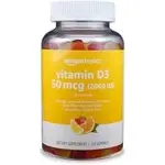 Amazon Basics Vitamin D3 2000 IU Gummies, 160-Count – $5.47