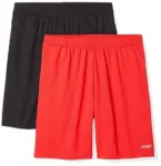 Amazon Essentials Men’s 2-Pack Athletic Basketball Training Shorts – $6.70