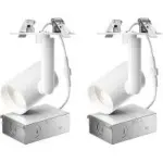 Amico 4″ Gimbal Recessed Ceiling Lighting 2-Pack for $19.49