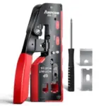 AMPCOM Pass Through RJ45 Crimp Tool for $12