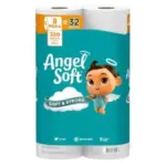 8-Count Angel Soft 2-Ply Mega Roll Toilet Paper (Soft & Strong) – $5.99