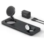 Anker MagSafe 3-in-1 Qi2 15W Wireless Charging Station for $36.99 ($53 Off)