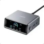 Anker Prime 250W 6-Port GaN USB Charging Station with Smart Display Control for $99.99