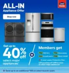 Lowes Appliance Savings Event: Deals on Select Appliances