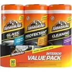 3-Pack Armor All Car Cleaning, Glass & Protectant Wipes (30-Count Each) – $10.32 at Amazon