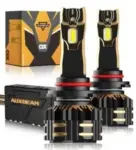 AUXBEAM GX Series 9005 HB3 LED Headlight Bulbs – 6500K White – $99.99