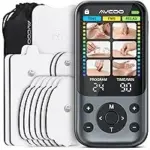 Avcoo 3-in-1 TENS Unit Muscle Stimulator with 24 Modes & 10 Pads – $19.79 ($39.99 Original)