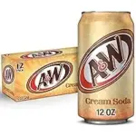12-Pack A&W Cream Soda 12oz Cans – $4.75 ($0.39/Can)