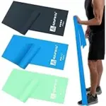 AZURELIFE Professional Long Non-Latex Resistance Bands – $9.06 ($17.99 Original)