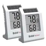 BaldrTherm 2.2-in Digital Thermometer and Hygrometer Meter 2-Pack – $8.99