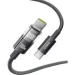 Baseus 6.6′ 100W 5A USB-C Cable with LED Display – $8.99 ($10 Off)