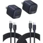 Baseus 30W USB-C Charger Block (2-Pack) for $15.99
