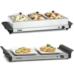 BELLA 3 x 1.5 Quart Triple Electric Buffet Server – $25.59