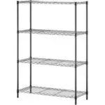 BestOffice 4-Tier Wire Storage Shelf for $19.88