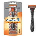 BIC Comfort 3 Hybrid Men’s Disposable Razor Set (1 Handle + 6 Cartridges) $4.04 at Amazon