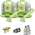 BISSELL Little Green Mini Portable Carpet & Upholstery Deep Cleaner 2-Pack – $119.99 ($149.99 Original)