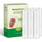 Bonsenkitchen 6 Rolls 11″ x 16′ Vacuum Sealer Bags for $8.49