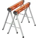2-Pack BORA Workhorse Folding Sawhorses with Heavy Duty Legs – $79.99 ($119.99 Original)