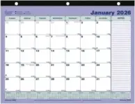 Brownline 2026 Monthly Desk Pad Calendar (11″ x 8.5″) – $3.33