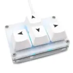 BTXETUEL Mini 4-Key Mechanical Keyboard with WASD/Arrow Keycaps – $11.70 ($19.50 Original)