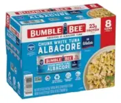8-Pack Bumble Bee Chunk White Albacore Tuna in Water – $6.89 at Amazon