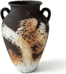 Cerivya 10″ Rustic Terracotta Vase with Handles – $18 ($30 Original) $18.00