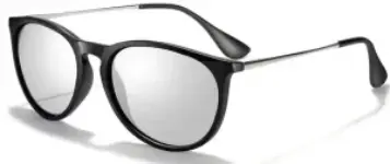 CHBP Polarized Vintage Round Mirrored Lens Sunglasses for $5.58