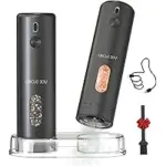 Circle Joy Rechargeable Electric Salt and Pepper Grinder Set – $11.99 ($29.99 Original)