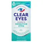 Clear Eyes Sensitive Eyes Eye Drops for Red, Itchy, Dry Eyes – 40% Off, Just $5.84