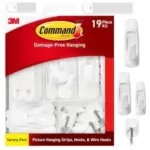 Command Variety Pack for Hanging Up to 19 Items Now $9.99